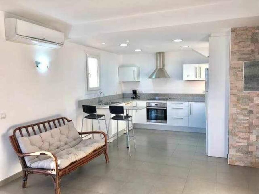 Amplio Apartamento Con Jardin En Almadrava 罗萨斯 外观 照片